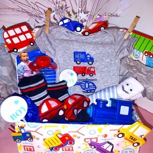 Boy baby shower giftbox (PREEMIE size)